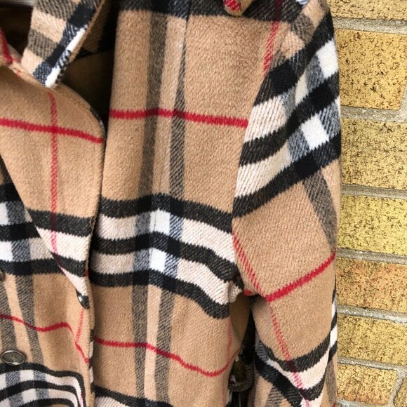 RARE Burberry Supernova Jacket XXL Cotton Long Coat - Picture 13 of 15